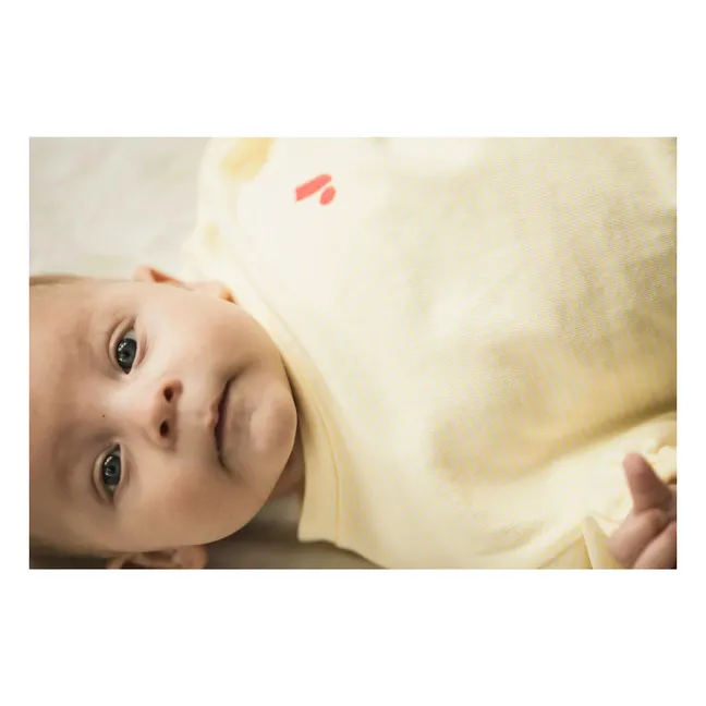 Camicetta Eve in cotone biologico | Giallo chiaro