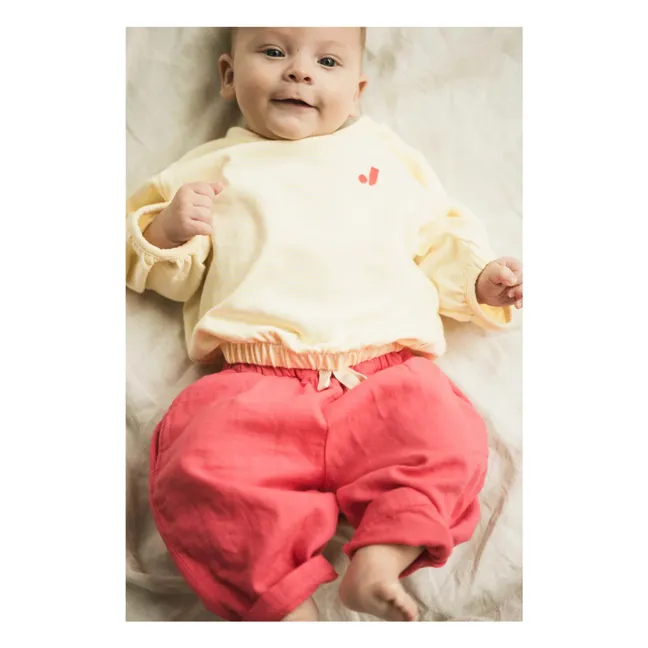 Camicetta Eve in cotone biologico | Giallo chiaro