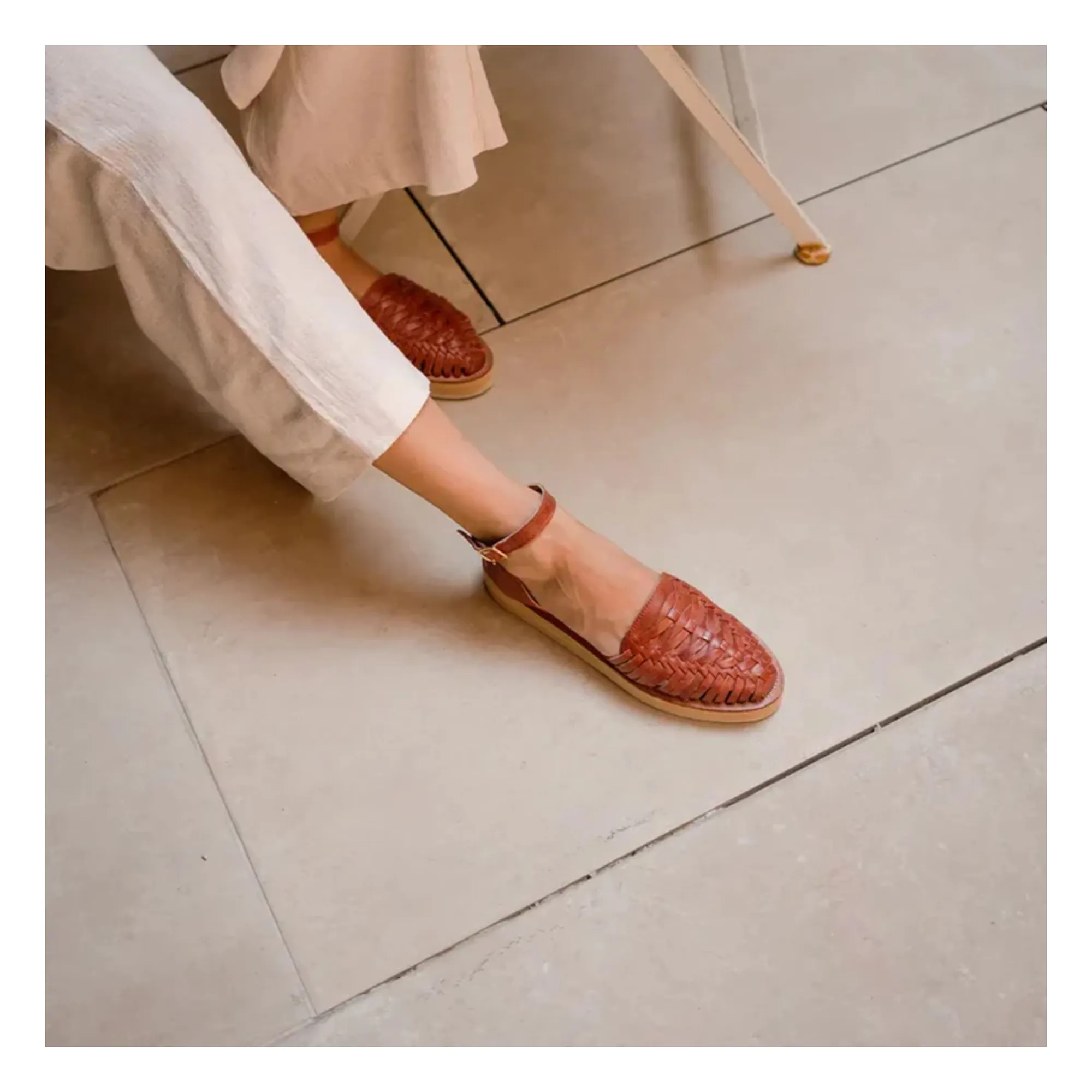Sandales Loma | Tabac- Image produit n°0