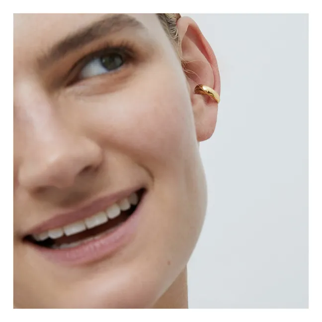 Lot de 2 Small Earcuffs Sila | Doré/Argenté