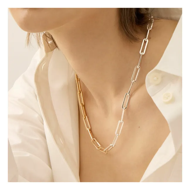 Collier Andi Slim | Doré/Argenté