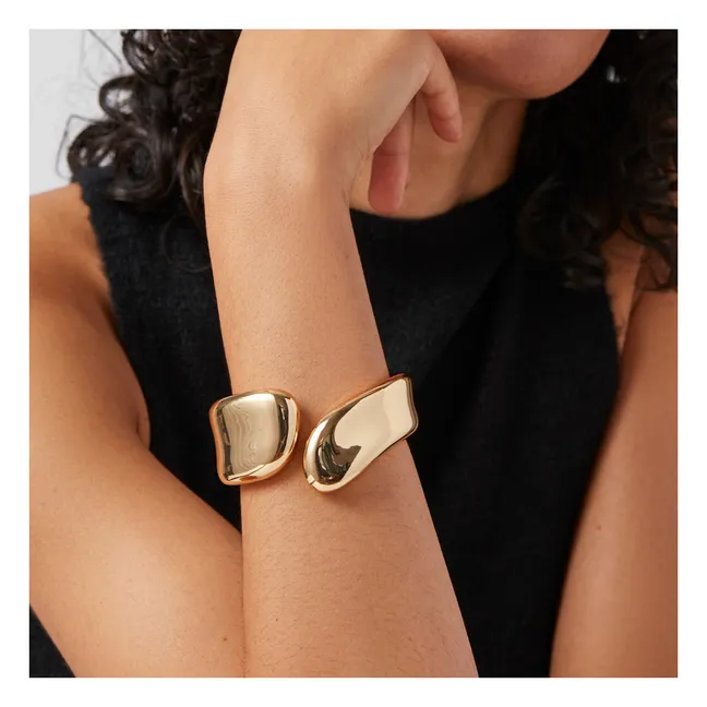Bracelet Manchette Solene | Doré