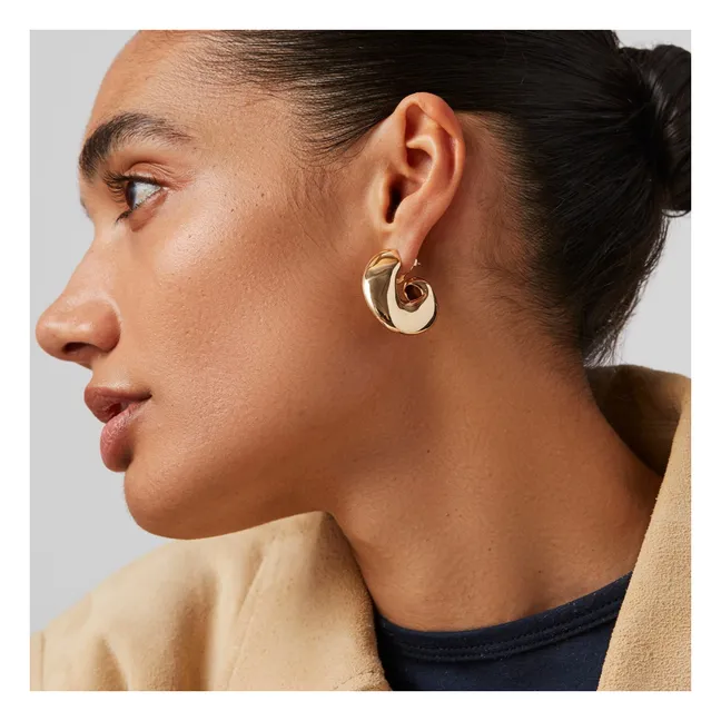 Boucles d'Oreilles Gigi | Doré
