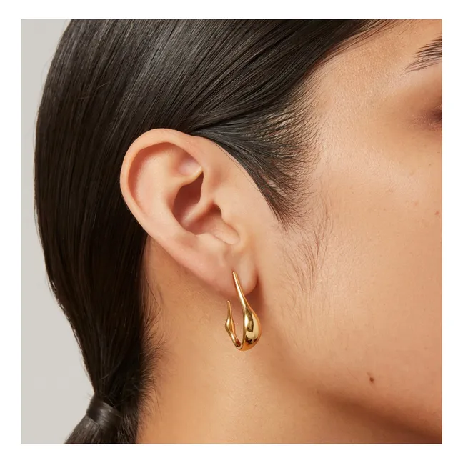Boucles d'Oreilles Small Colette | Doré