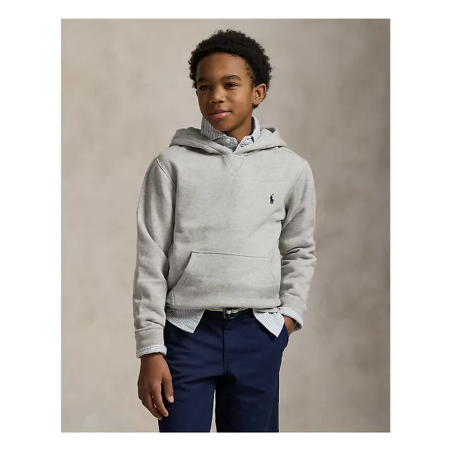 Logo Kapuzen-Sweatshirt | Grau