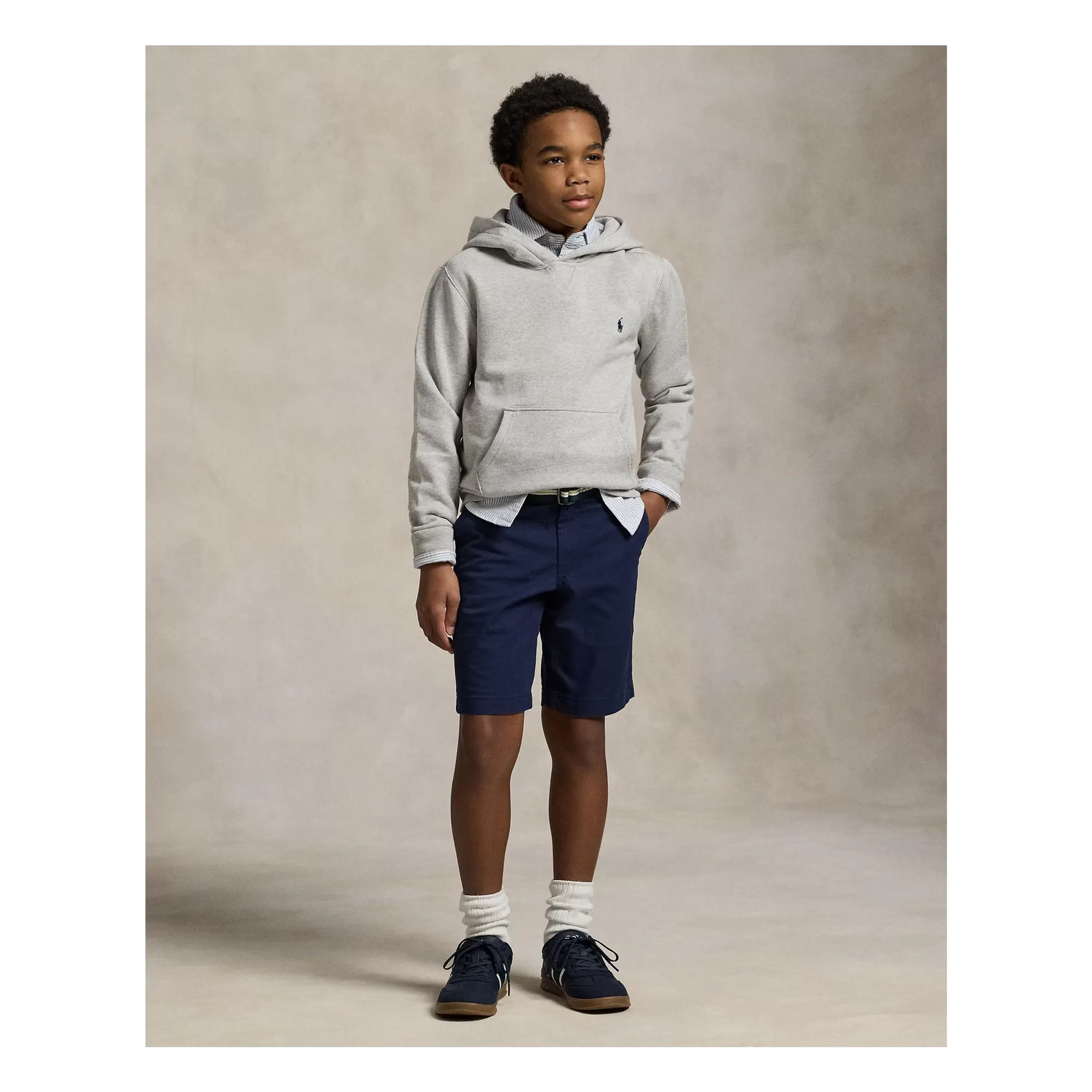 Sweat Capuche Logo | Gris- Image produit n°2