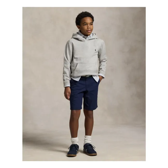 Sweat Capuche Logo | Gris