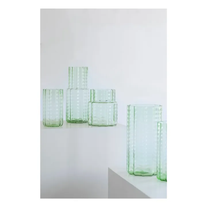 Vase N°4 Waves | Vert- Image produit n°1