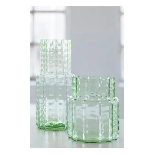Vase N°5 Waves | Vert
