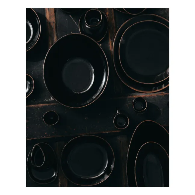 Out of lines soup plates, Uncharted - Set of 2 | Marrón