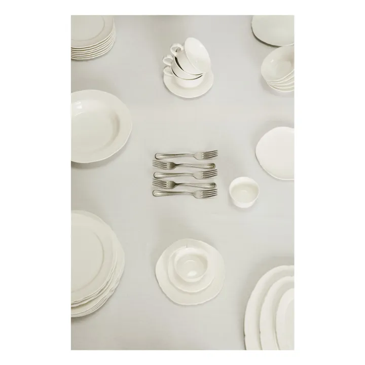 Assiettes Silhouette, Sergio Herman - Set de 4 | Blanc- Image produit n°2