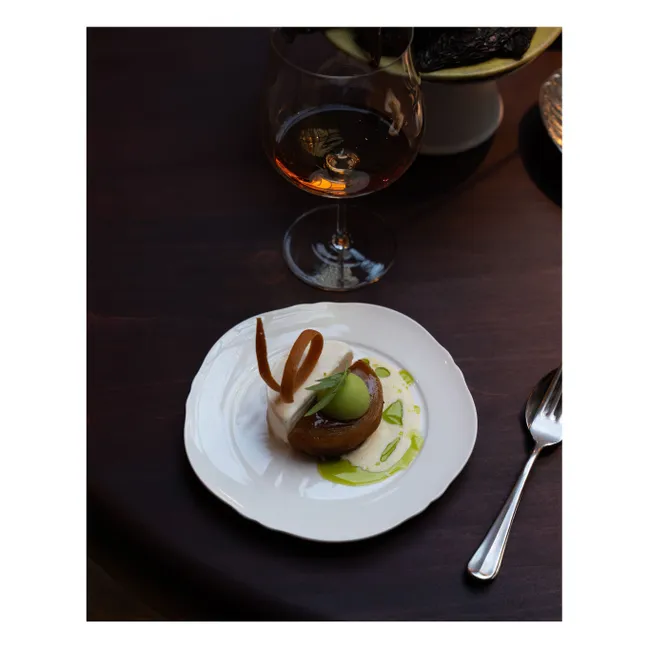 Assiettes Silhouette, Sergio Herman - Set de 4 | Blanc