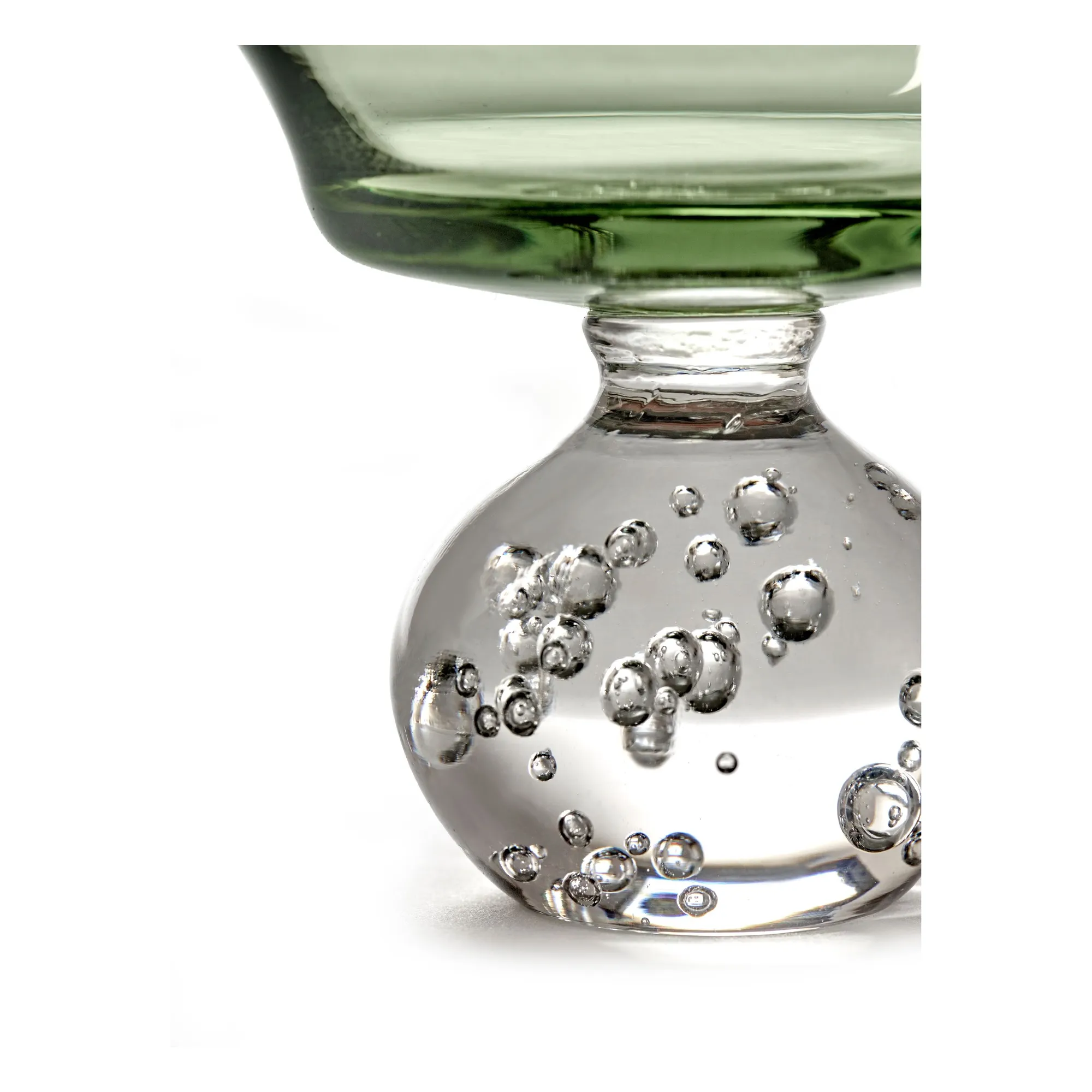 Verres à pied Eternal snow - Set de 6 | Vert- Image produit n°3