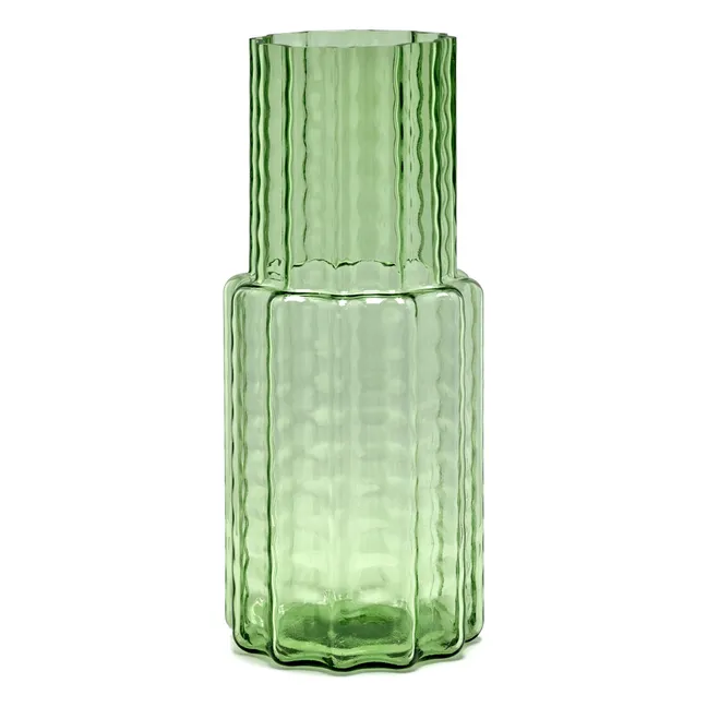 Vase N°5 Waves | Vert
