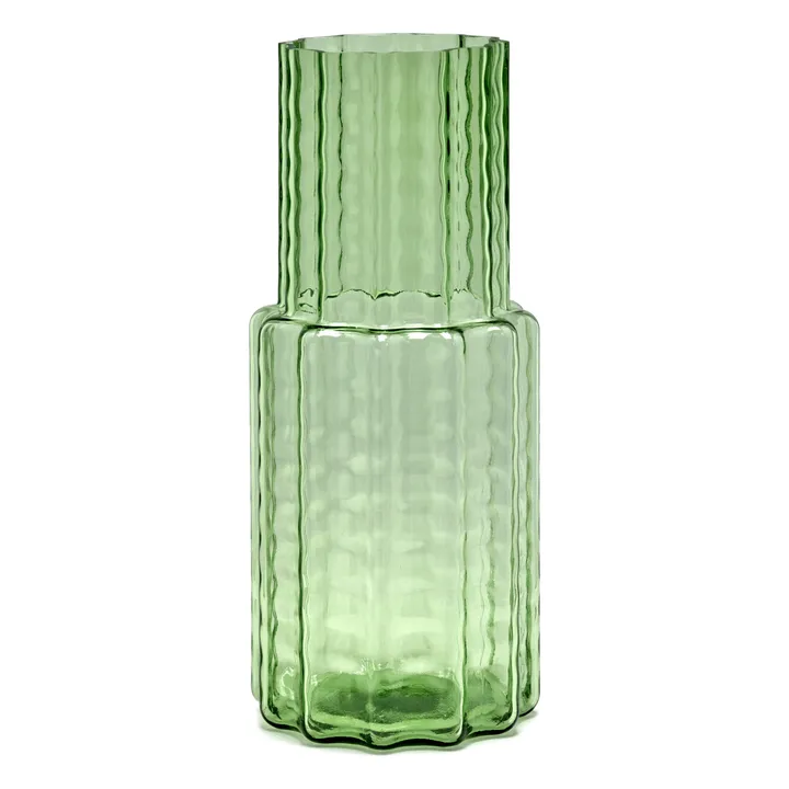 Vase N°5 Waves | Vert- Image produit n°0