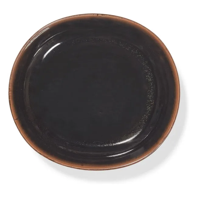 Out of lines soup plates, Uncharted - Set of 2 | Marrón