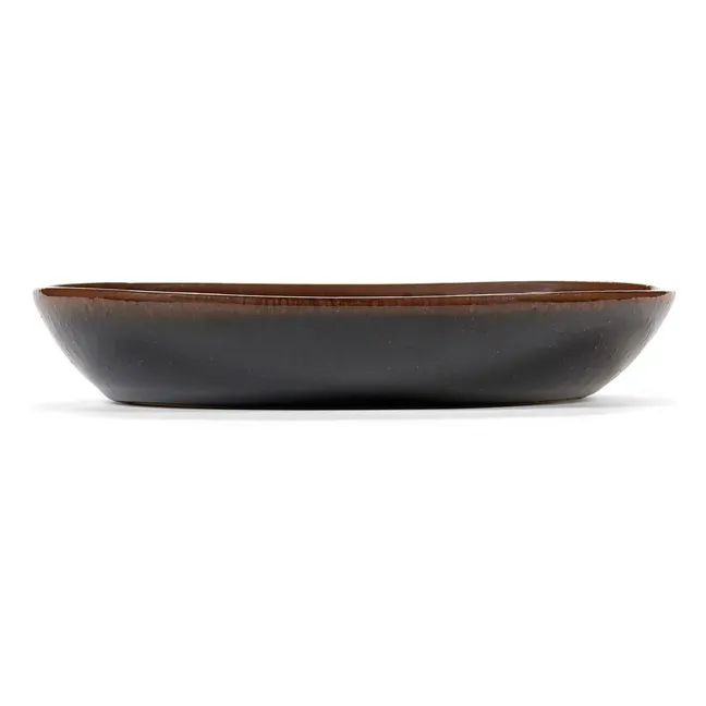 Out of lines soup plates, Uncharted - Set of 2 | Marrón