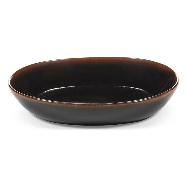 Platos hondos Out of lines, Uncharted - Lote de 2 | Marrón