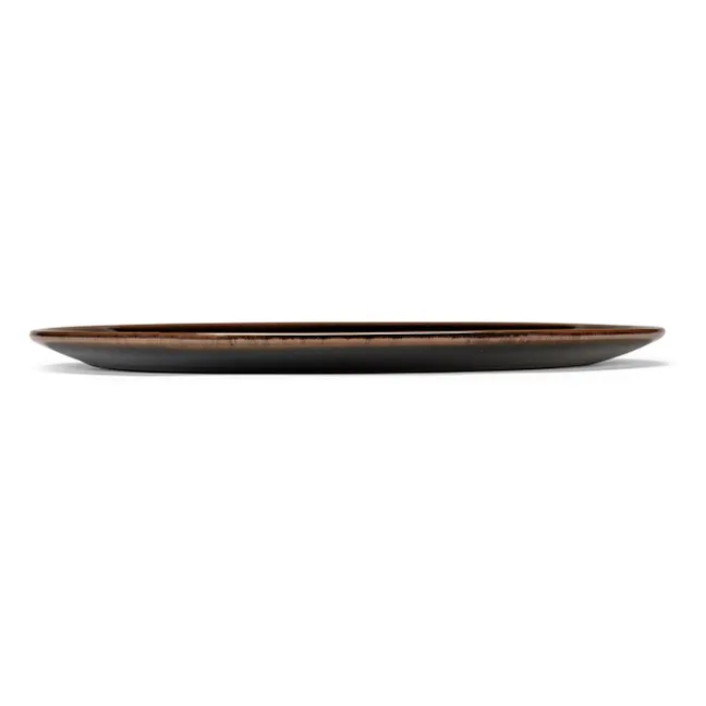 Out of lines plates, Uncharted - Set of 2 | Marrón