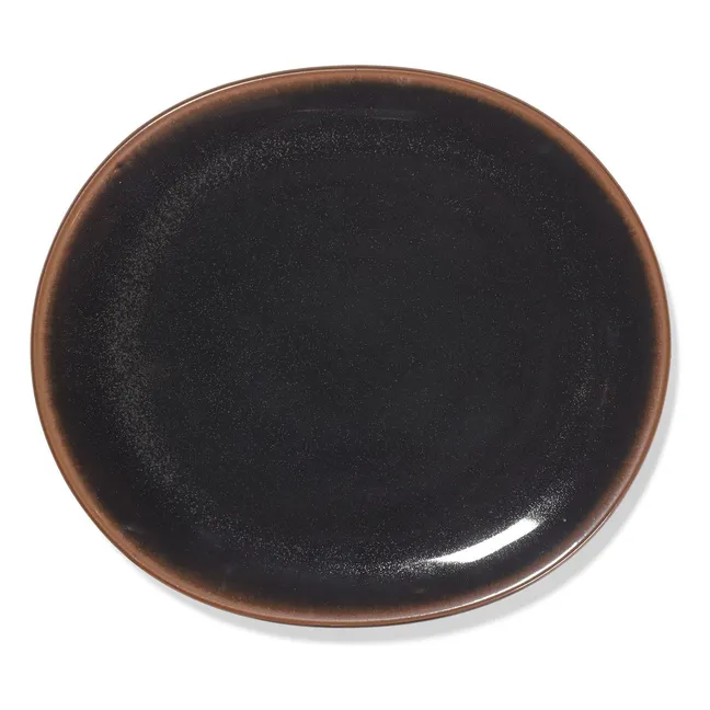 Out of lines plates, Uncharted - Set of 2 | Marrón