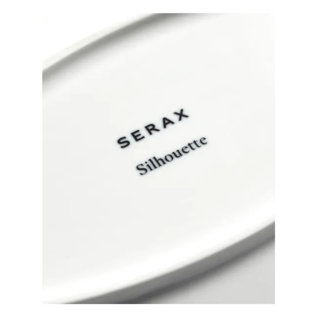 Plats Silhouette, Sergio Herman - Set de 2 | Blanc