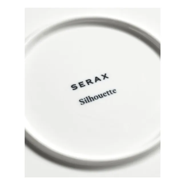 Assiettes creuses Silhouette, Sergio Herman - Set de 4 | Blanc