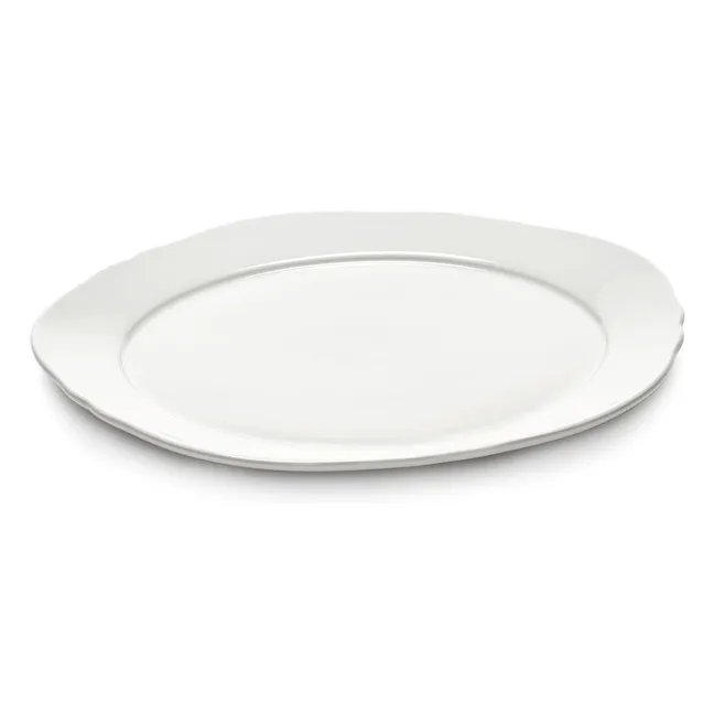 Assiettes Silhouette, Sergio Herman - Set de 4 | Blanc