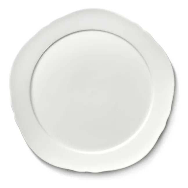 Assiettes Silhouette, Sergio Herman - Set de 4 | Blanc