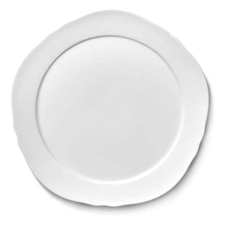 Assiettes Silhouette, Sergio Herman - Set de 4 | Blanc- Image produit n°4