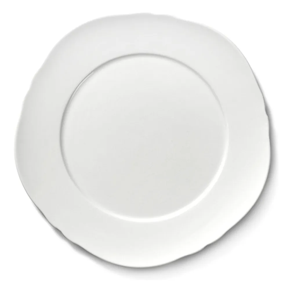 Serax White Silhouette Plates, Sergio Herman - Set Of 4