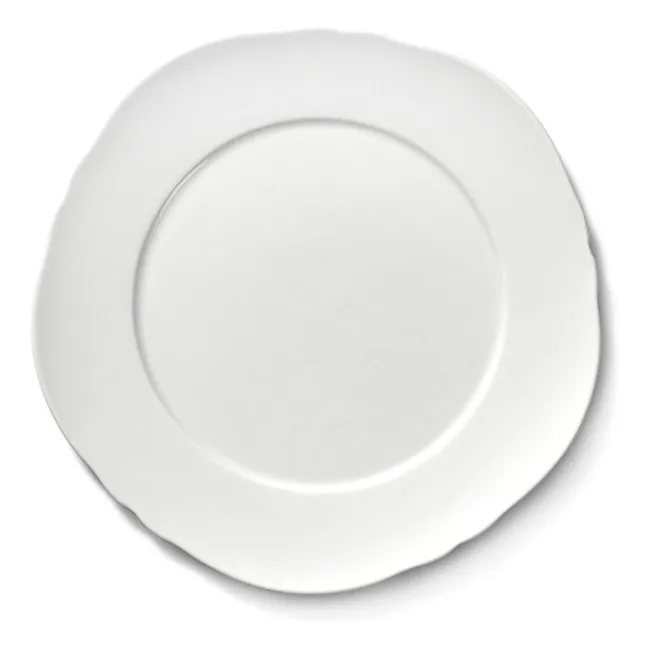 Assiettes Silhouette, Sergio Herman - Set de 4 | Blanc