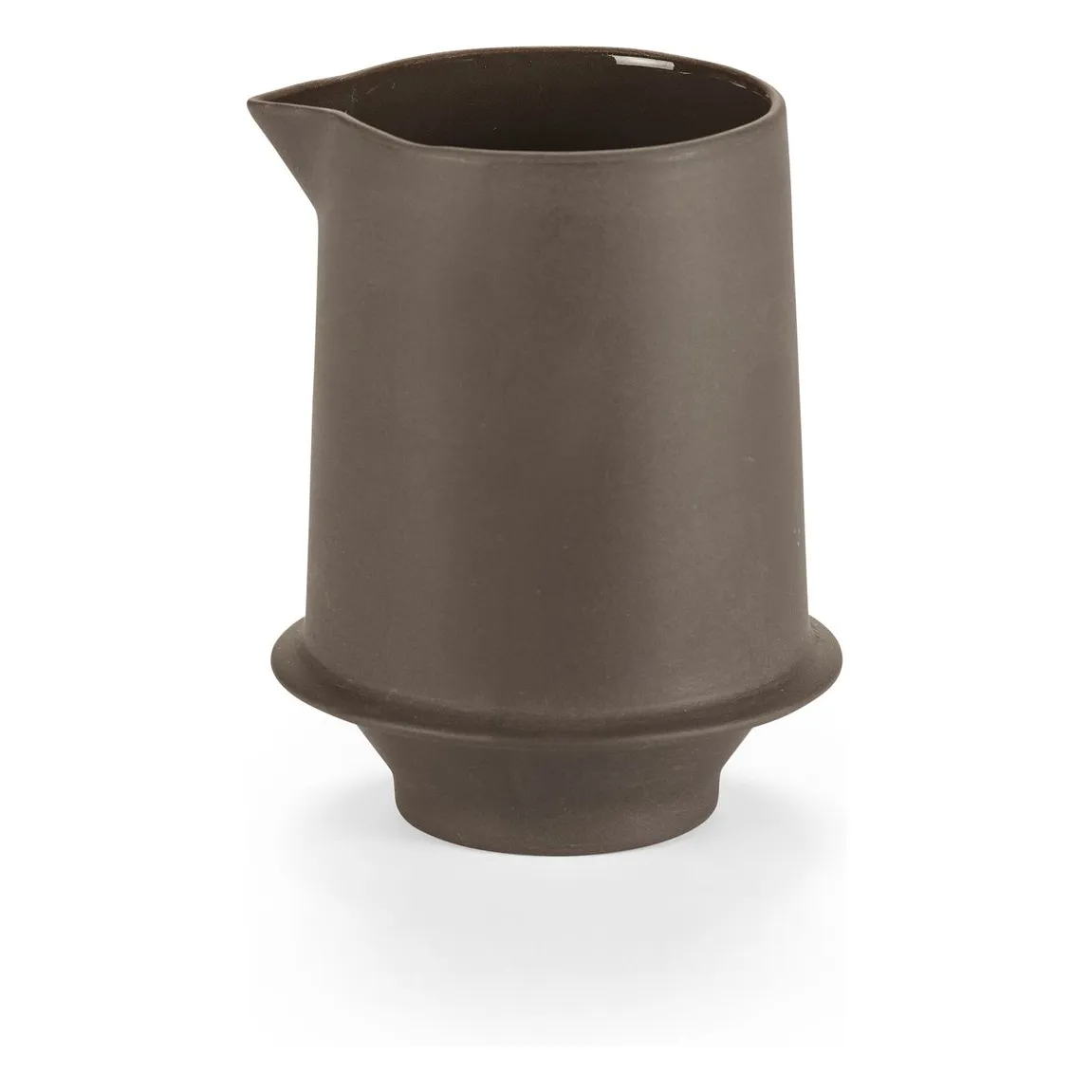 Serax Charcoal Grey Dune Milk Jug, Kelly Wearstler