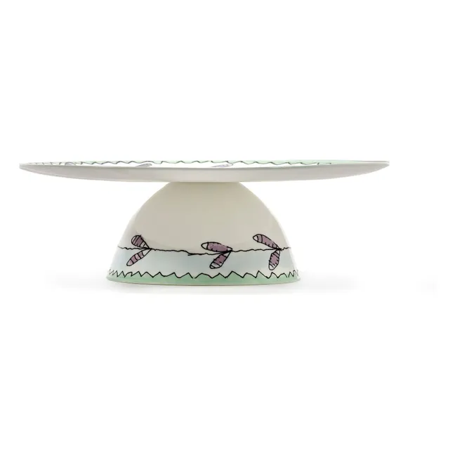 Plato para tarta Blossom Milk, Marni | Blanco