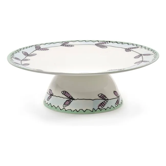 Plato para tarta Blossom Milk, Marni | Blanco