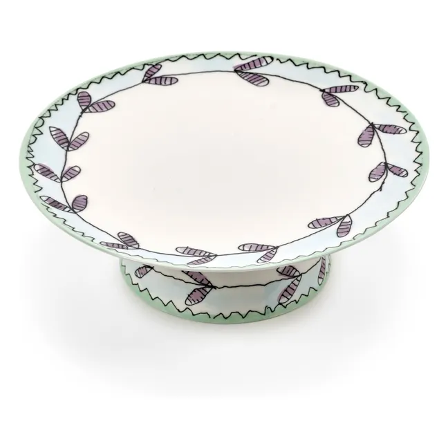 Piatto da torta Blossom Milk, Marni | Bianco