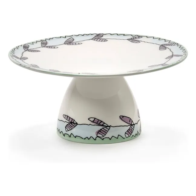 Piatto da torta Blossom Milk, Marni | Bianco