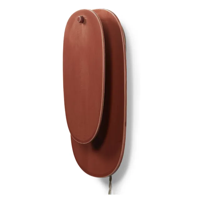 Nebula 04 wall lamp, Studio Ottawa | Terracotta