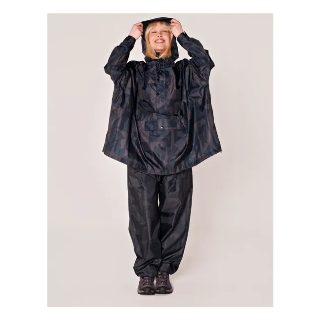 Torna a Giacca a vento impermeabile nera | Nero