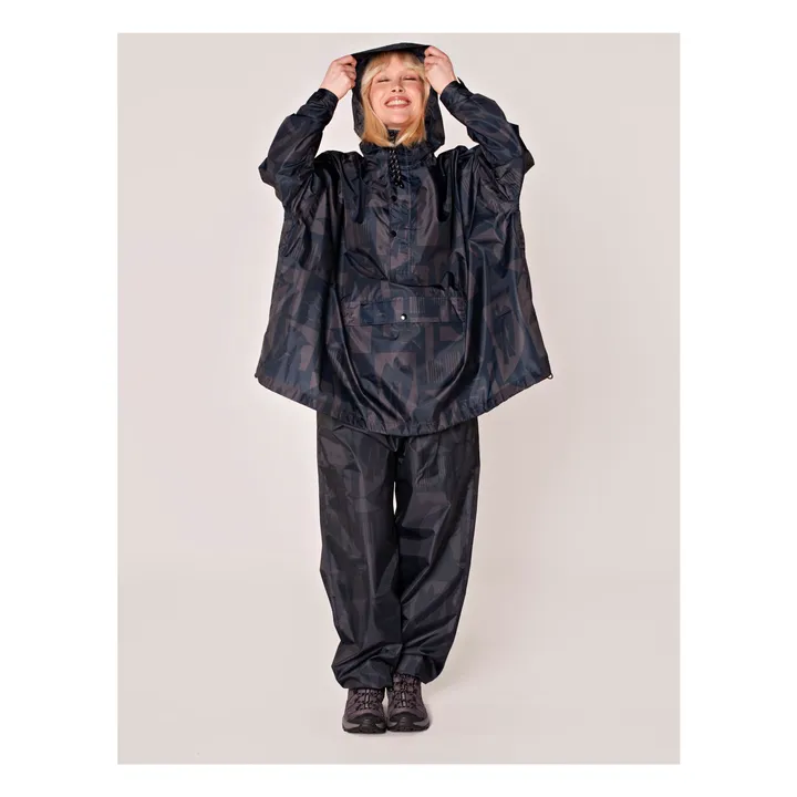 Anorak Imperméable Back to Black | Noir- Image produit n°2