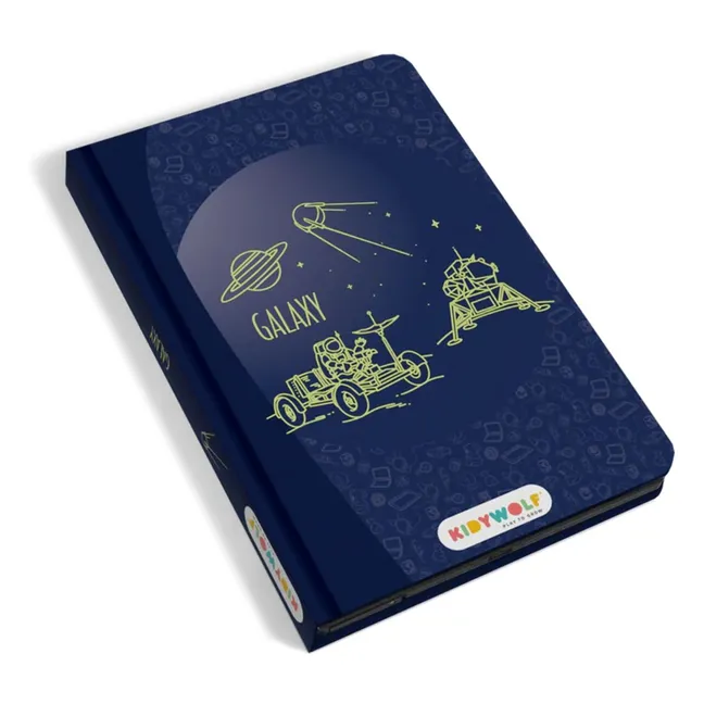 Kidydraw Mini tablero de dibujo | Azul Noche