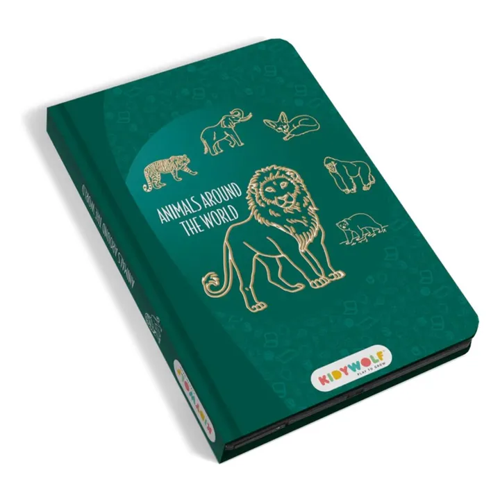 Tablette à dessin Kidydraw Mini | Vert foncé- Image produit n°0