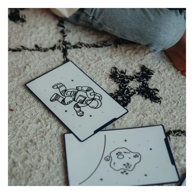 Kidydraw Mini tablero de dibujo | Azul Noche