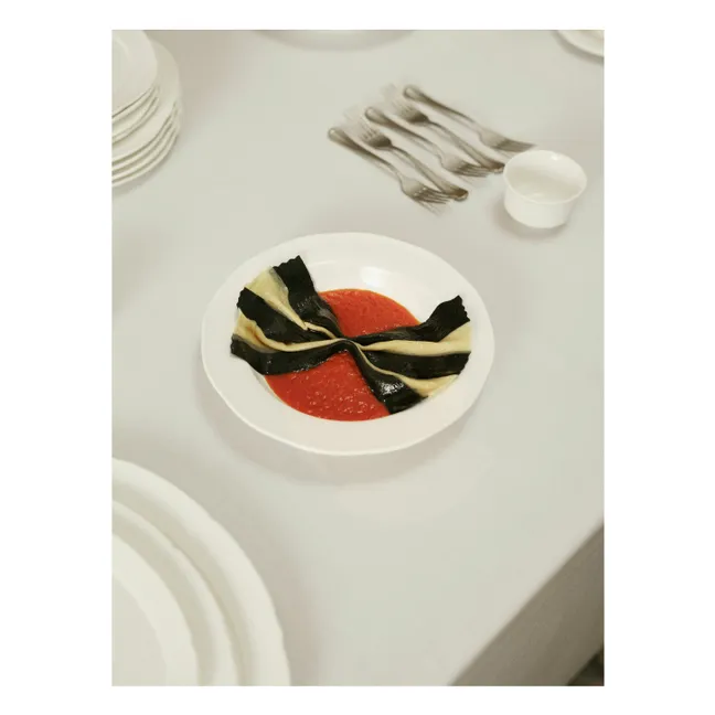 Assiettes creuses Silhouette, Sergio Herman - Set de 4 | Blanc