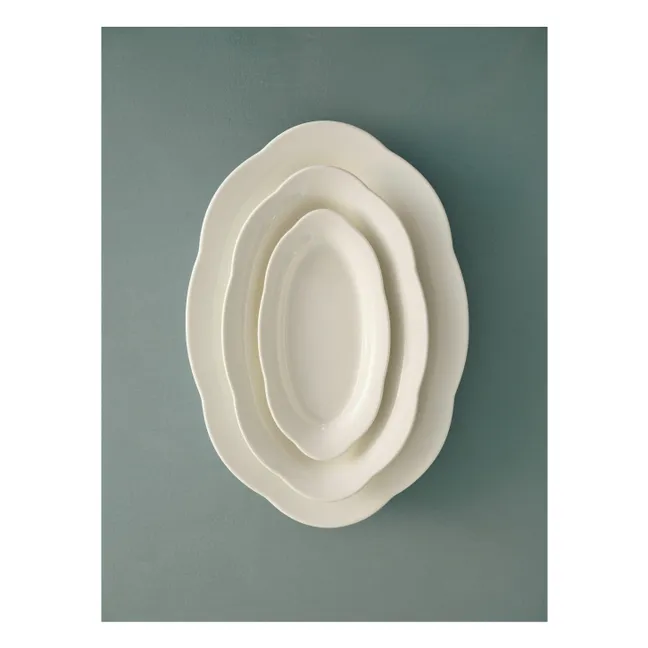 Plats Silhouette, Sergio Herman - Set de 2 | Blanc