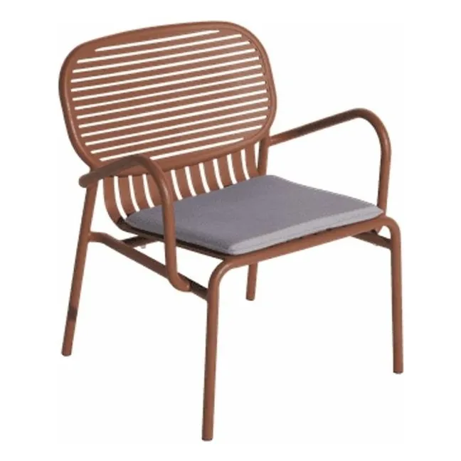 Large Week-end seat cushion | Purple