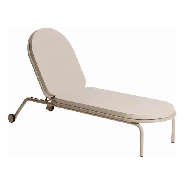 Coussin pour bain de soleil Week-end | Beige