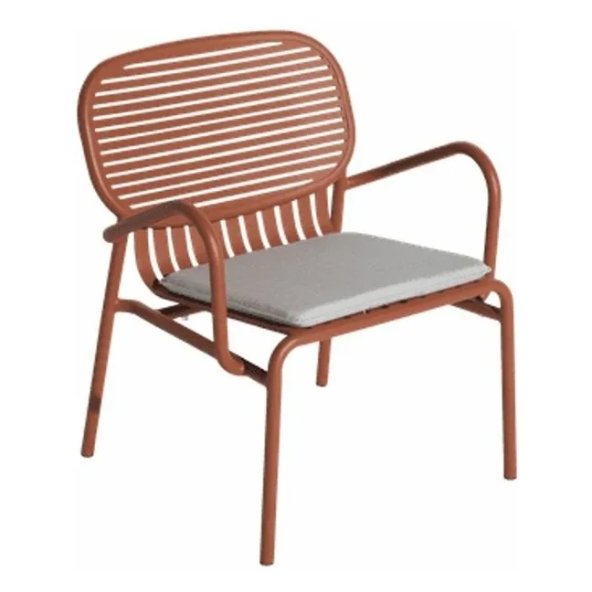 Grand coussin d'assise Week-end | Gris