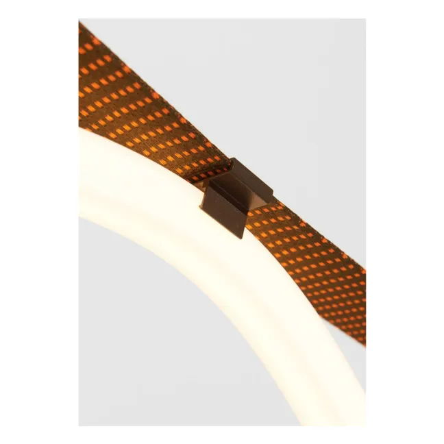 Lámpara de suspensión Spline, David Derksen | Marrón