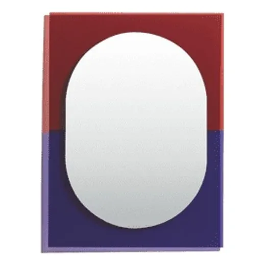 Petite Friture Purple Wander Mirror, Ac/Al Studio