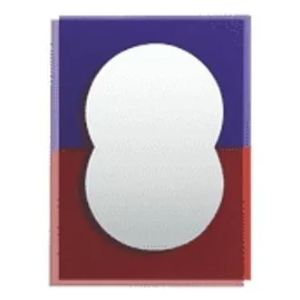 Petite Friture Purple Wander Mirror, Ac/Al Studio